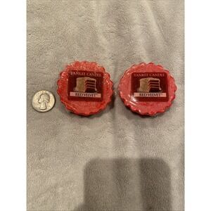 Red Velvet Wax Melt (lot of 2) Discontinued Scent Yankee Candle 0.8 Oz